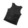 Men Zipper Sauna Suit Waist Trainer Vest Sweat Body Shaper With Trimmer Belt Workout Shirts Tummy Control Tank Top Slimming Shapewear