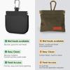 Pet Treat Pouch for Dogs Cats - Portable Training Treat Bag with Clip & Drawstring, Food Storage Pouch for Outdoor Walking