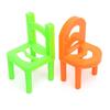 18Pcs/Lot Chair Shape Blocks Mini Plastic Balance Stacking Chairs Block Toy Kids Desk Play Game Toys