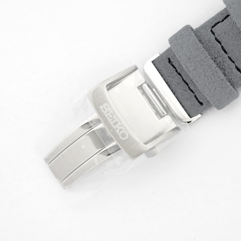 SEIKO Replacement Strap with Gray 20mm Lug Watch Strap [Meito] D-Buckle, Suede, Width, Parts, Accessories