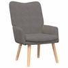 Armchair Light Gray 63 X 67 X 94 Cm Fabric