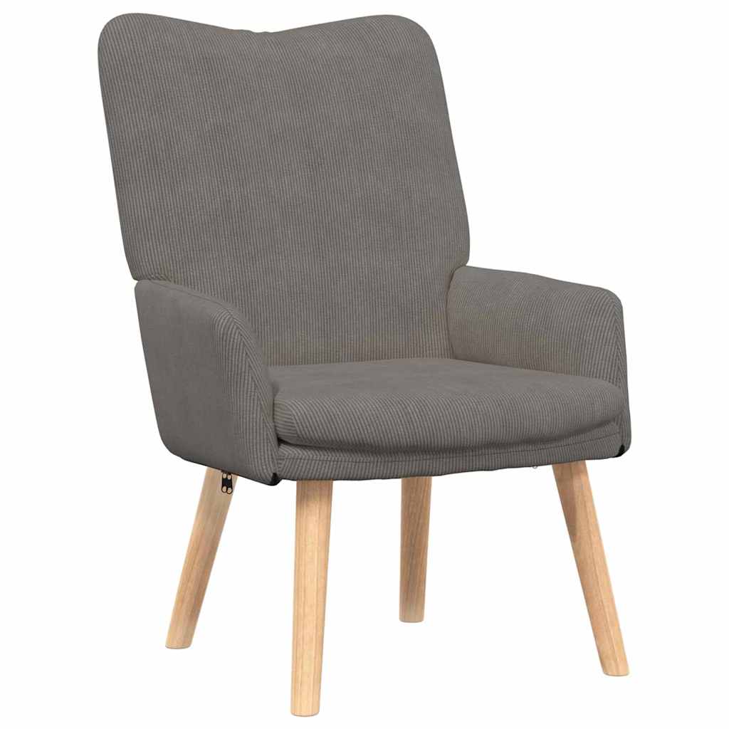 Armchair Light Gray 63 X 67 X 94 Cm Fabric