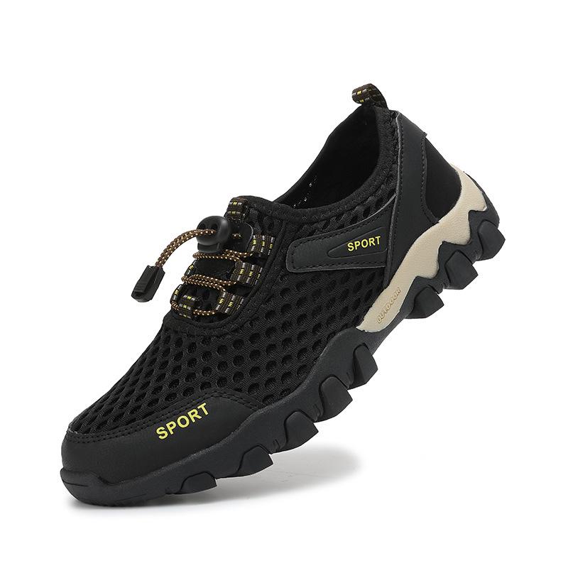 Atmungsaktive Mesh Herren Sommer Wander- und Walkingschuhe für Reisen und Outdoor-Aktivitäten