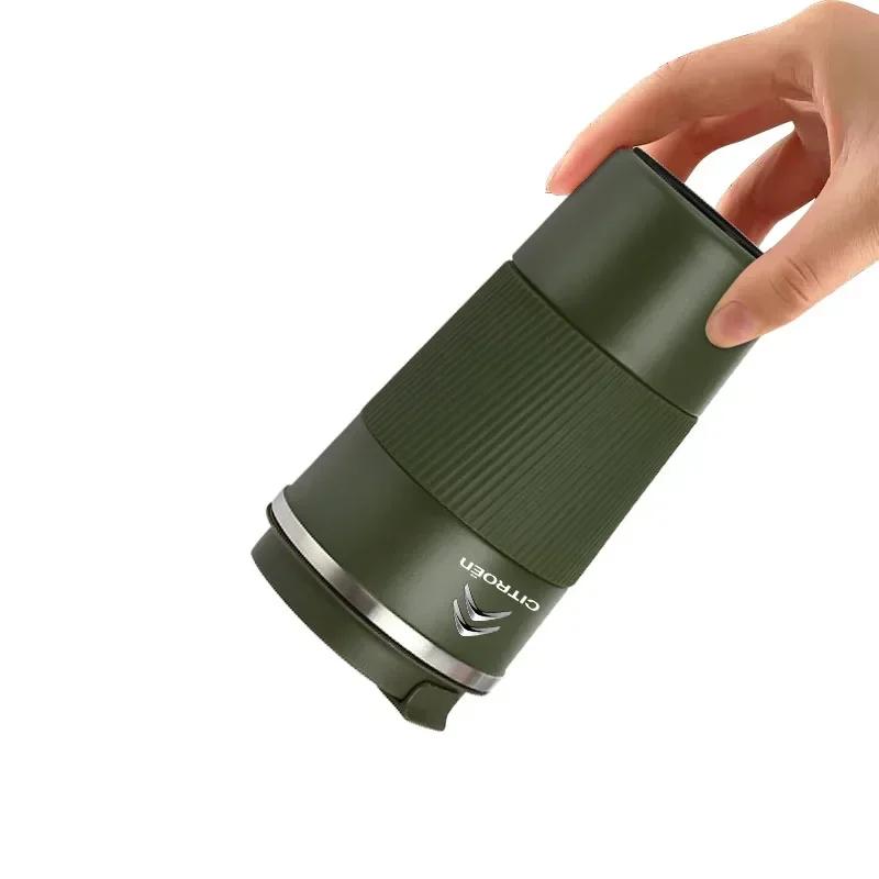 Fünf Farben Edelstahl Kaffee-Thermosflasche Thermobecher Autozubehör für Citroen DS6 C1 C2 C3 C4 C5 C6 C8 C4L DS5 DS5LS