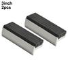 Jaw Protective Cover 2 Pcs Aluminum Alloy+rubber For Drill Press Vices For Holding Wood/metal Magnetic Vise Jaws
