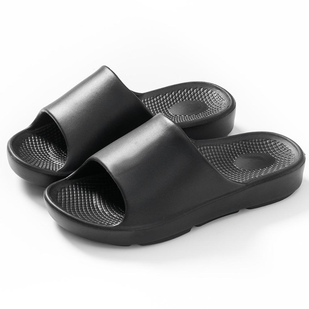 Fashion New EVA Slippers for Women's Summer Home Use Simple Indoor Slippers Soft Bottom Anti Slip Shower Slipper for Mens Mens Shoes