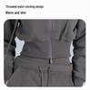 Lulu Zgly Women's Autumn Winter Hooded Sports Jacket & Yoga Set for Running, Mountaineering, Training & Fitness