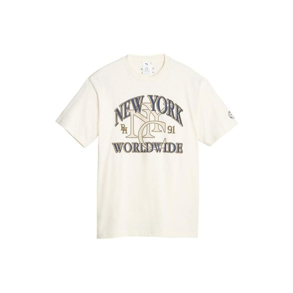 Puma x Rhuigi Graphic Tee Pristine Men Tops White 620888-65