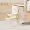 3L Automatic Pet Water Fountain Smart Wireless Pour-Over Pet Water Dispenser Wastewater Separation Filterless Cat Water Bowl for Cats And Small Dogs