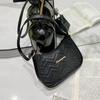 Quilted Pu Leather Hobo Bag Argyle Casual Underarm Bag Women Handbags For Daily Commute Shopping