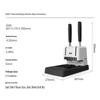 Deli 30mm Manual Accounting Binding Machine CN Plug (adapter Included)