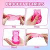 Squishy Cute Bear Maltose Squeeze Toy NeeDoh Stress Relief Fidget Colorful Sensory Toys Boxed Soft Slow-Rebound Squishies for Adults Gifts