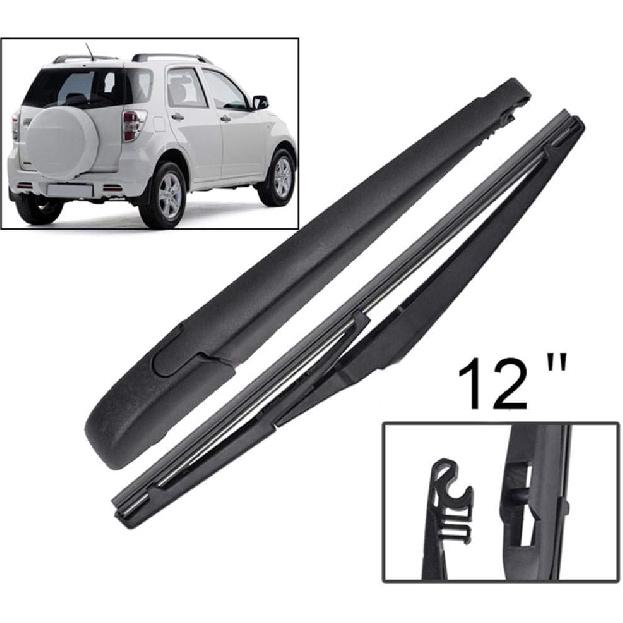 Rear Window Windshield Wiper Arm Blade Kit, for Daihatsu Terios J200/F700 2006 2008 2009 2010 2011 2012 2013 2014 2015 2016