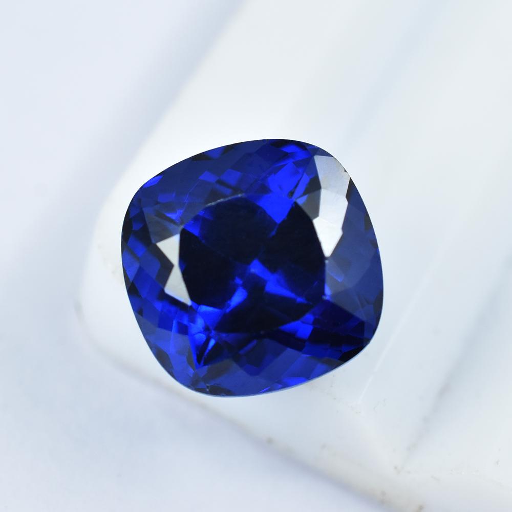 Natural Blue Sapphire Loose Gemstone 5.95 Ct Square Cushion Cut September Birthday Birthstone