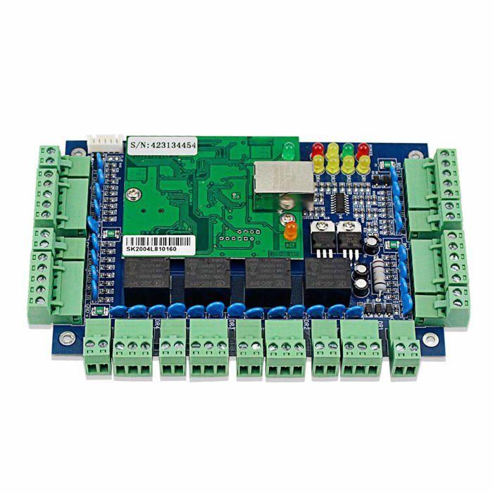 Contrôleur de panneau de carte de contrôle d'accès - uoweky l01-04 - 4 portes - tcp/ip - 20000 utilisateurs