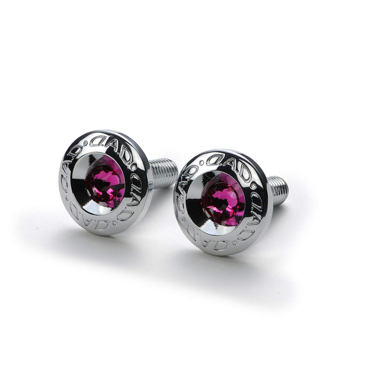 

Jewelry License Plate Emblem II Fuchsia D.A.D (2 pieces) SB183-07