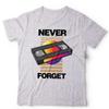 Never Forget VHS TShirt Unisex Funny Retro Cassette 80s 90s Birthday Gift Gen X