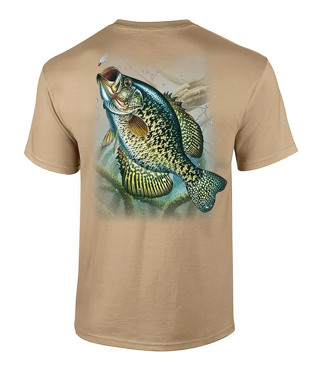 Pêche Action Marigane Adulte T-Shirt Manche Courte S