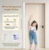 2m Wall Height Measurement Card - Easy-to-Read Durable PVC Material Writeable & Removable Ideal for Room Decor Wall Decorations