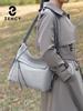 Zency Fashion Women Shoulder Bag 100% Genuine Leather Large Backpacks