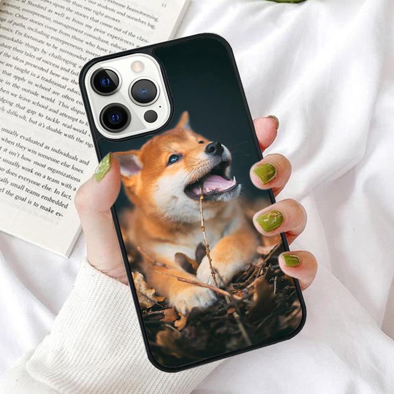 Corgi Shiba inu Dog Phone Case Cover for iPhone 17 Air 16 16e 12 11 13 14 15 Pro Max for Apple Plus Coque