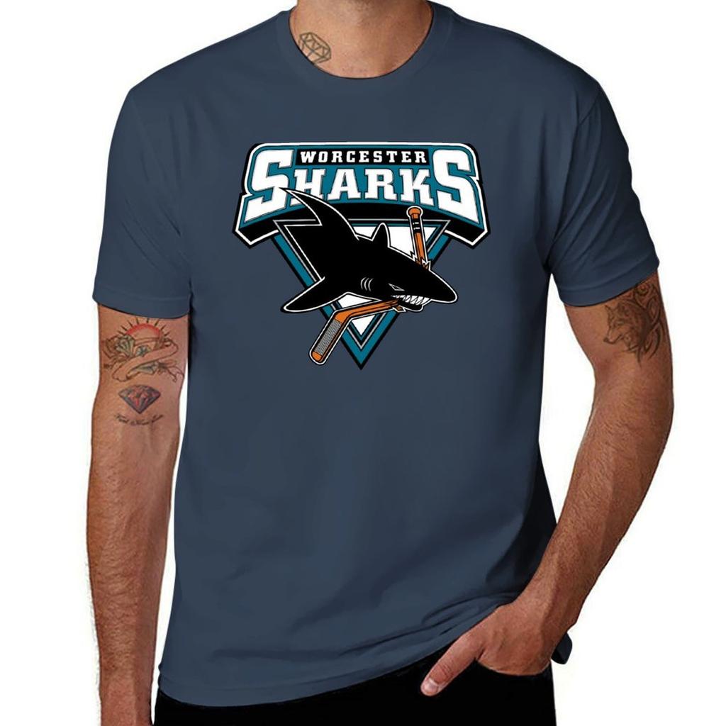 Worcester Sharks Tshirt Festive Simple Tshirt