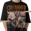 Chemise de dîner FILLE DE L'IMPULSION SOMBRE, T-shirt personnalisé IMPULSION SOMBRE, Merch Hommage Rétro Vintage Baldur's Gate 3, T-shirts L'IMPULSION SOMBRE, Cadeau Fan Bootleg BG3