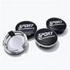 4pcs Sport Edition Logo Emblem Car Wheel Center Caps 58MM 54MM Wheels Hub Cap Sport Badge Rim Hubcaps Dust Cover Car Accessories