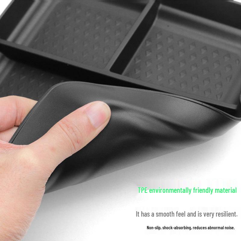 Compatible Storage Box for 2024-2026 XPeng X9 Models, Including Lower Compartment and Range Extender Versions.