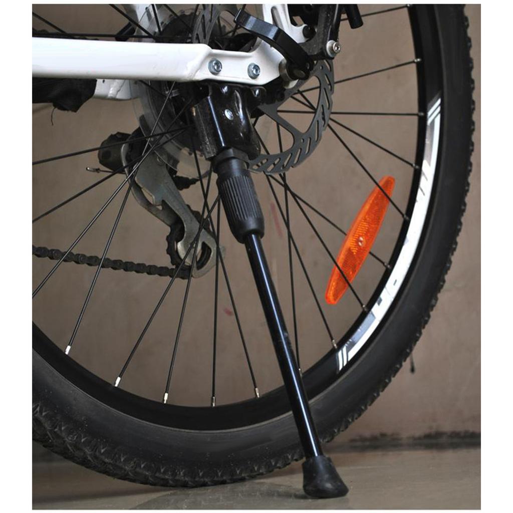 Cycling Kickstand Aluminum Alloy Plastic Stable Support Lightweight Side Stand for Riding