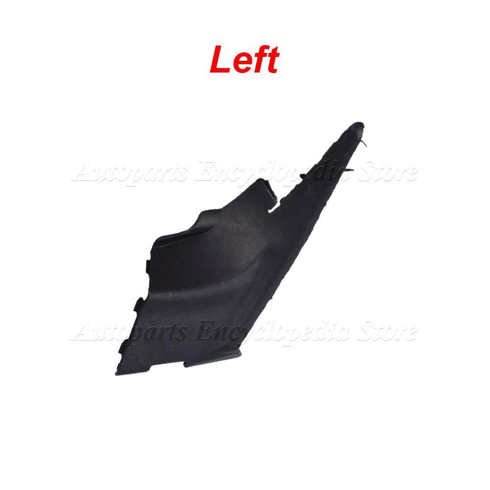 Left Right Car Front Windshield Wrap Corner Trim Wiper Side Trim Cover Lid 86150-1E010 86160-1E010 For Hyundai Accent 2006-2011