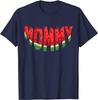 Mommy Watermelon Summer Fruit Family Birthday Gift Unisex T-Shirt
