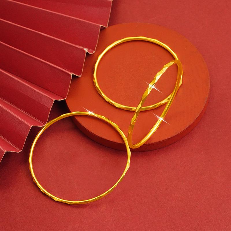 Introducing the "Diamond-Shaped Dazzling Copper Alloy Bracelet" – a Geometric Design Available In Various Sizes for Women.