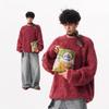 Unisex Oversized Chunky Knit Sweater With Twisted Cable Detail Winter Casual Pullover Teens Adults