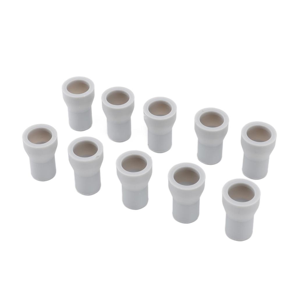 10pcs HYG TM46 S Saliva Ejector Suction Adapter Tips Silicone Strong Suction Tips Replacement