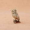 Vintage Antique Brass Owl Statue Ornament Cute Statue Ornament Home Office Desktop Decoration Collectible Gifts
