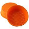 1/4pcs Heat Resistant Silicone Cake Molds Orange 5 Inch Decorating Silicone Mould Round Cake Pan Kitchen