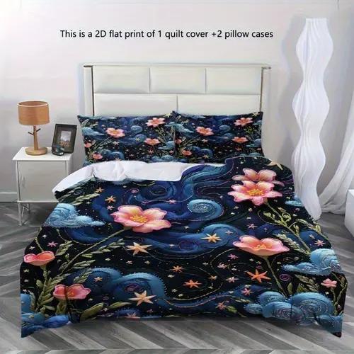 Van Gogh Oil Painting Soft Duvet Cover Van Gogh Oil Painting Background Theme Soft Duvet Cover Suitable for Children Kids plus Adult Peoples Soft