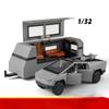 VKYA1 1/32 Tesla Cybertruck Modell 3 Modell S Modell X Modell Y Spielzeugauto Diecast Metall Off Road Sammlung Rückzieher Sound Licht Geschenk Junge