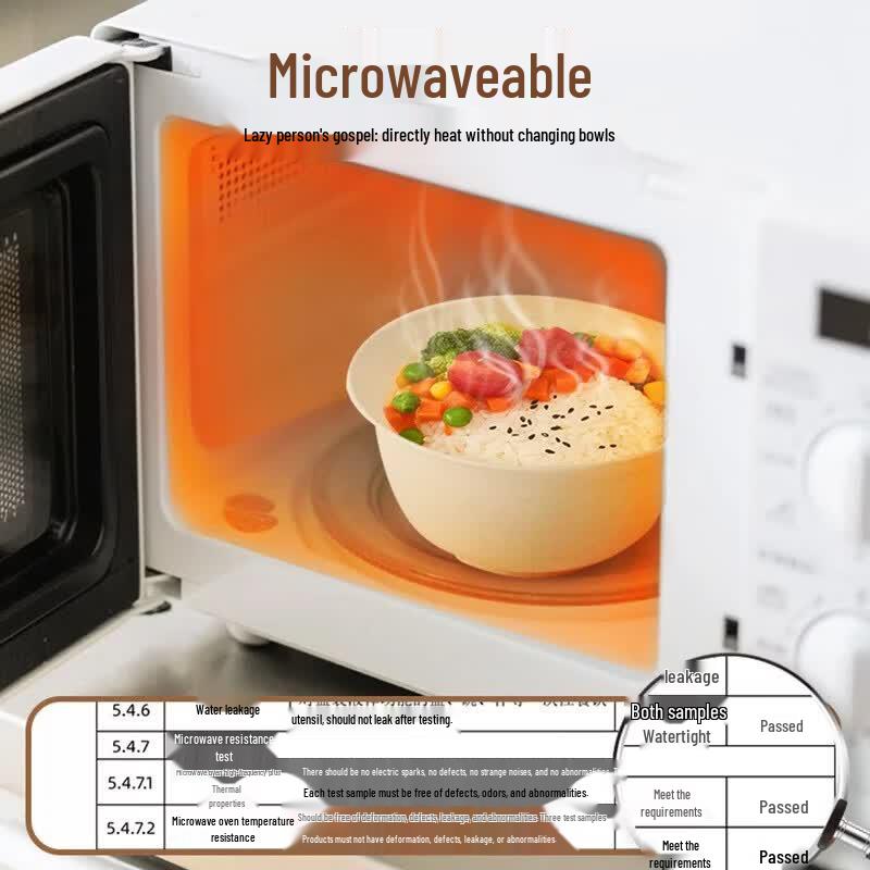 Food Grade Disposable Rice Husk Dinnerware Set