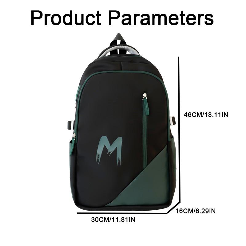 Student Backpack, Large Capacity, Simple And Durable Oxford Cloth, Unisex Casual Backpack, Travel Backpack, Computer Backpack