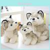 Cute Husky Plush Doll Stuffed Animal Toy For Baby And Kids Festive Fun