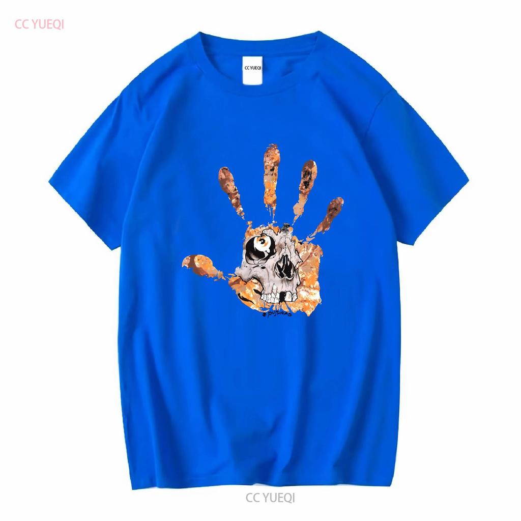 Vintage Y2K Pushead Κρανίο Χειροτύπωμα T-Shirt S Skate Punk Misfits Zorlac Metal vintage Πλυμένο Μαλακό ανδρικό Casual streetwear