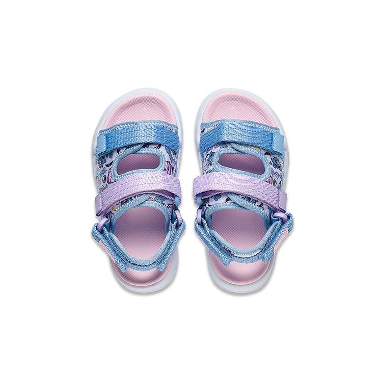 Li Ning Childrens Sports Trend Shock Absorption Rebound Wear-Resistant Lightweight Anti-Kick Sandals Kids Sandals YKKT010-2