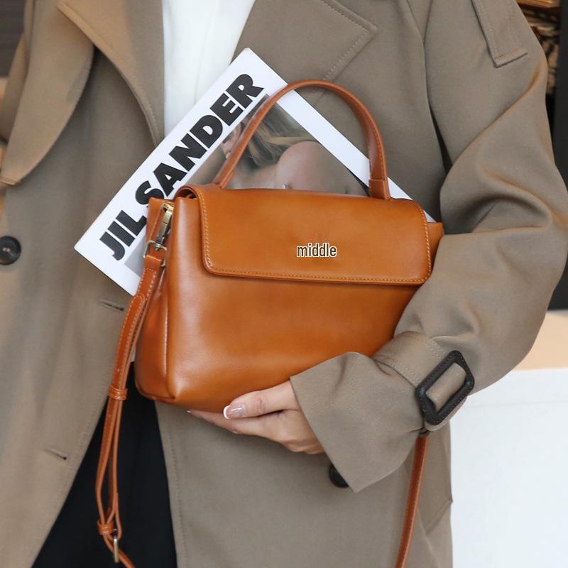 2024 Women's Genuine Leather Shoulder and Messenger Bags - Stylish, High-End Handbags