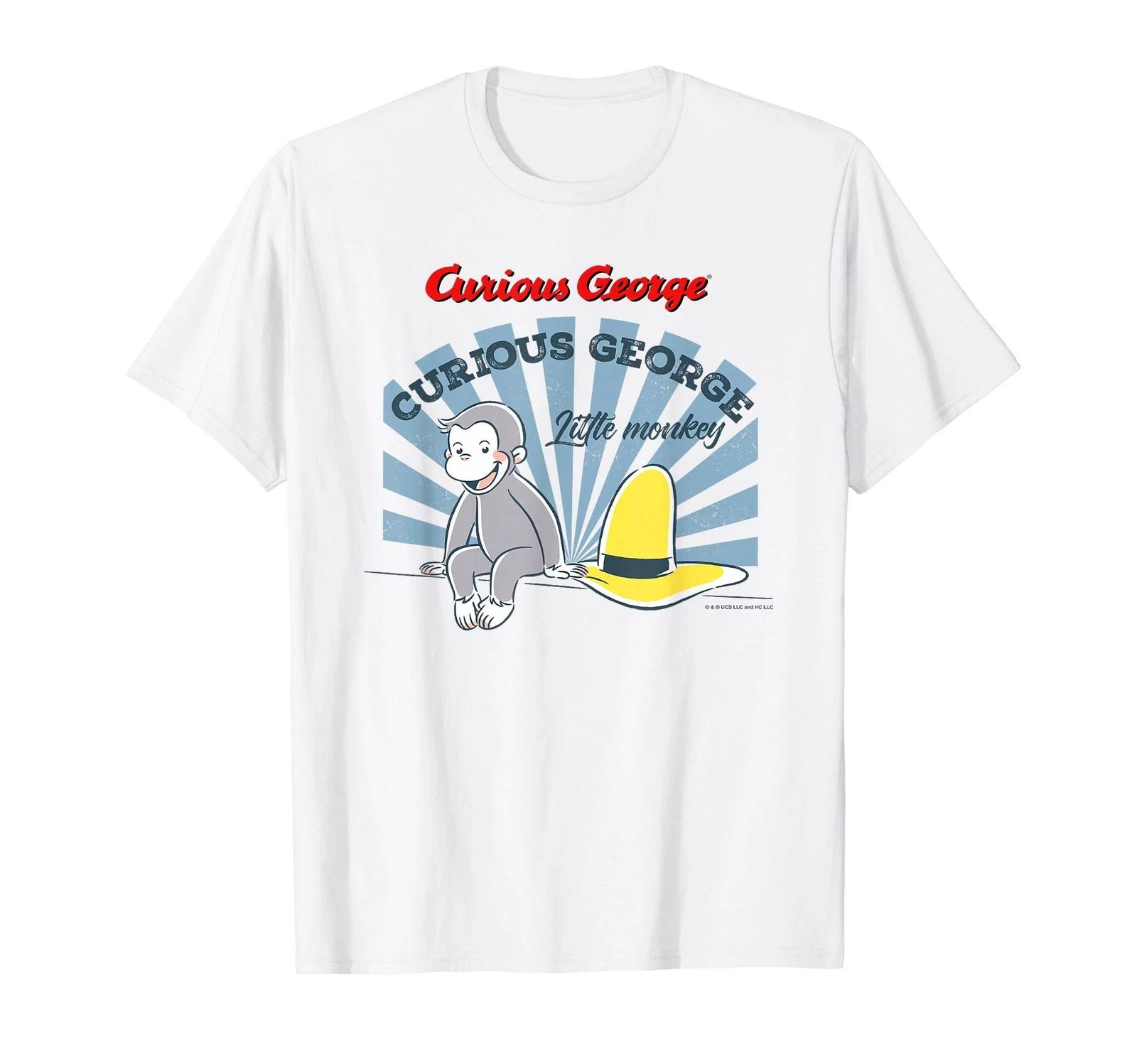 Curious George Little Monkey & Yellow Hat T-Shirt_ 4XL