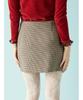 Variation Wrap Mini Skirt LWFS254077CHECK0