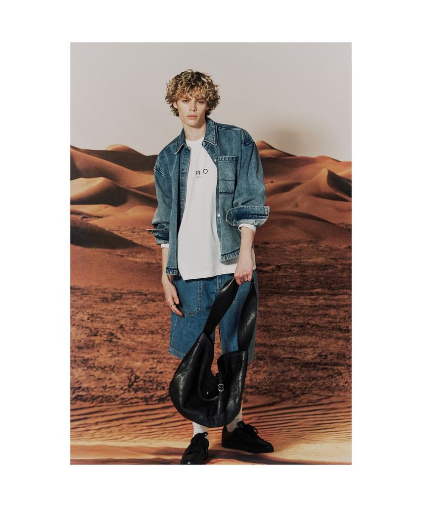 IRO Retrograde Denim Bermuda Shorts - L.Blue