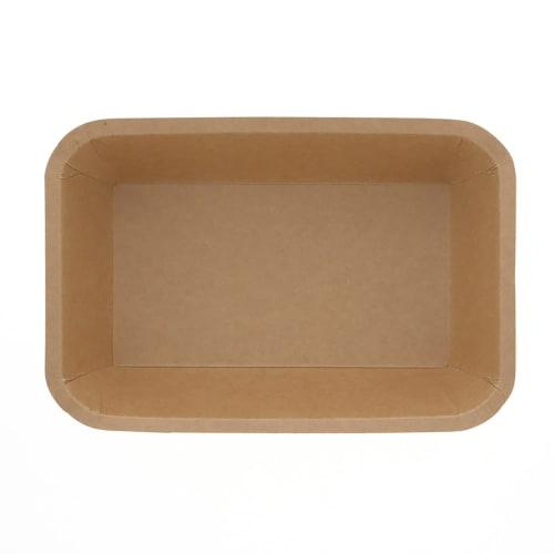 [Case Sale] HEIKO Kraft Food Containers 14-20 004500026 1 Case (50 Containers x 12 Bags, Total 600 Containers)