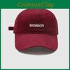 Bombon Embroidered Letter Baseball Cap Men Women Spring Casual Adjustable Hat